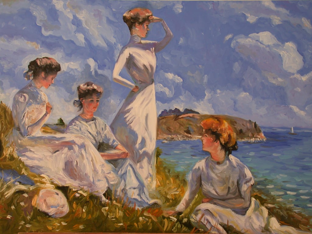 Summer 1909 - F.W. Benson Rep. by Madlen Movsessian