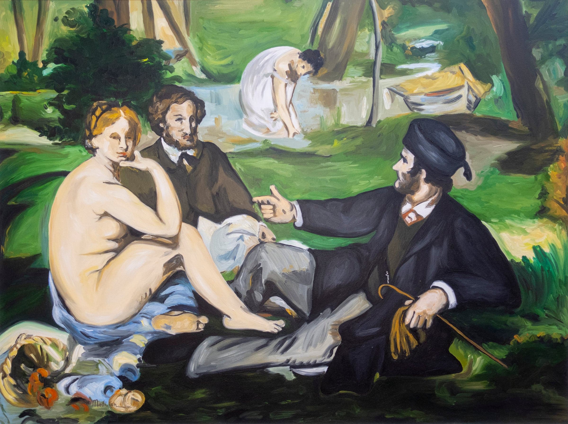 Le Dejeuner Sur L'herbe by Madlen Movsessian